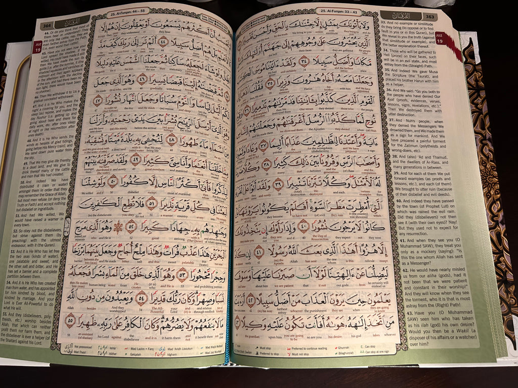 The Noble Quran — Word-by-Word English Translation